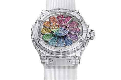 hublot rainbow flower|Hublot rainbow watch price.